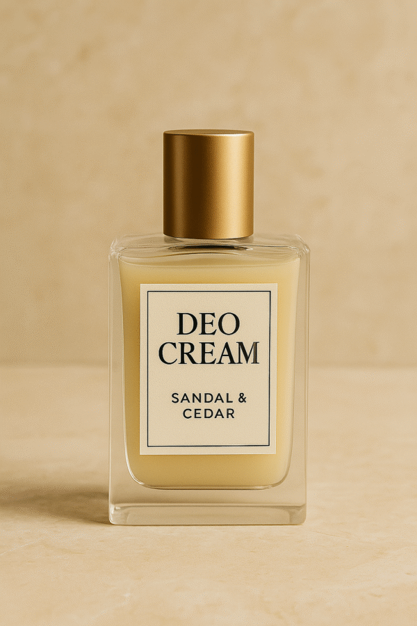 Deo Cream – Sandal & Cedar - Image 2